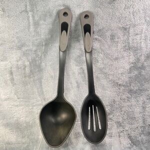 Vintage Tailor Made Nylon Spoon & Slotted Spoon Replacement Set USA 420F